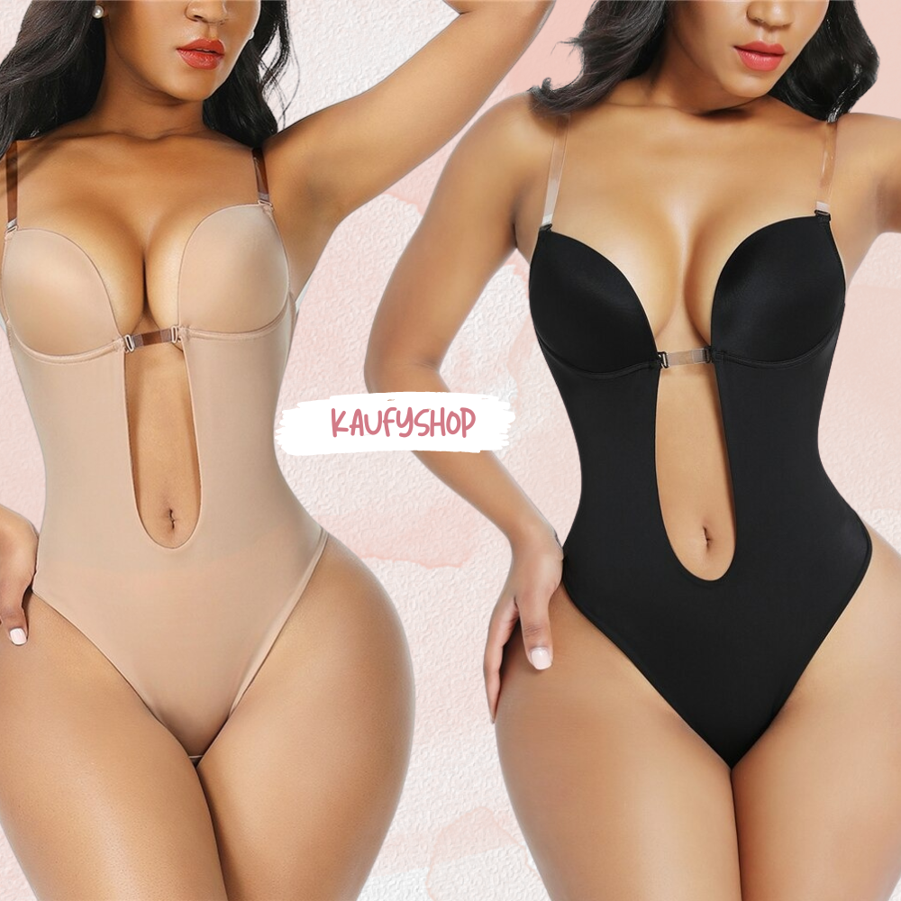 V-Ausschnitt Rückenfreier Body-BH